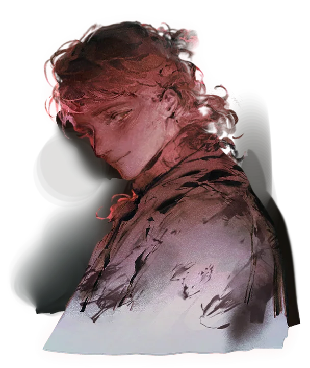 Jonah gives a small, tired-looking smile in the game’s red lighting